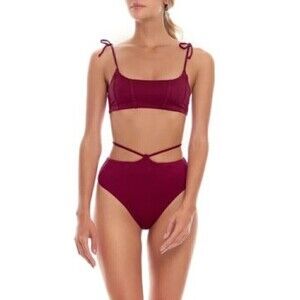 Agua Bendita Womens Bikini Safire Bottom X-Large